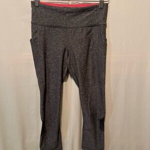 lululemon athletica Gray Capri Leggings